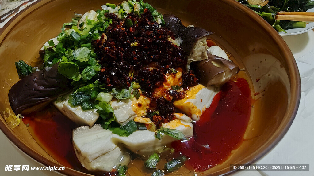 美味特色凉拌茄子