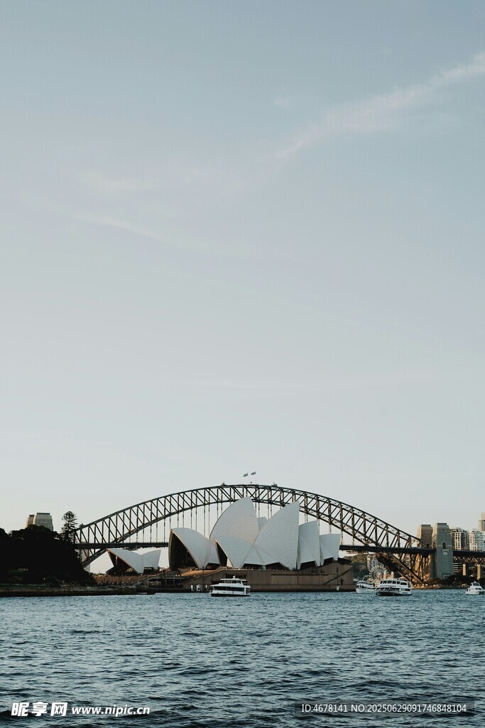悉尼海港大桥远景