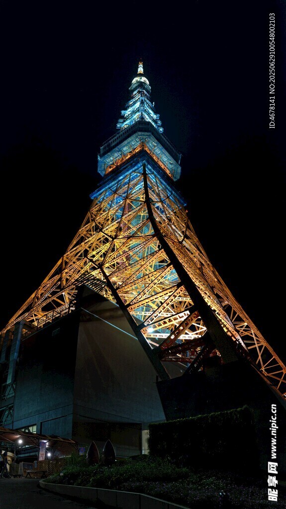 东京塔夜景璀璨