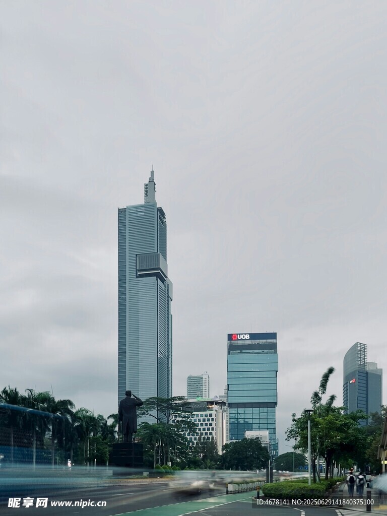 城市高楼景观