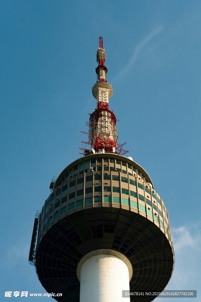 首尔塔顶部景观