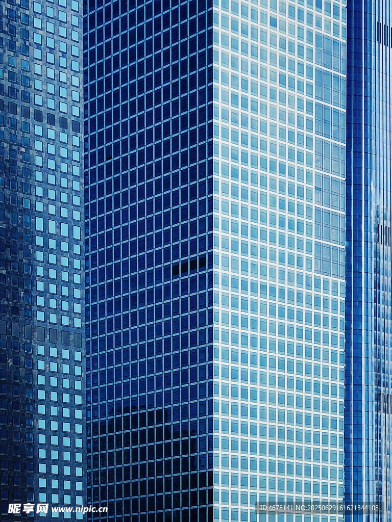 现代都市摩天大楼景观