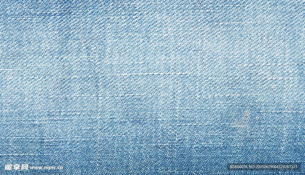蓝色牛仔布纹理背景