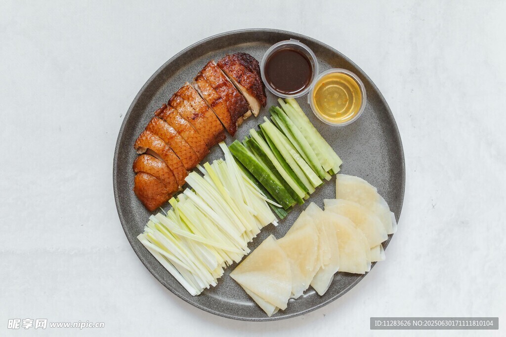 美味烤鸭拼盘