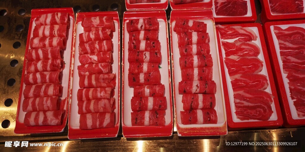 羊肉卷牛肉卷