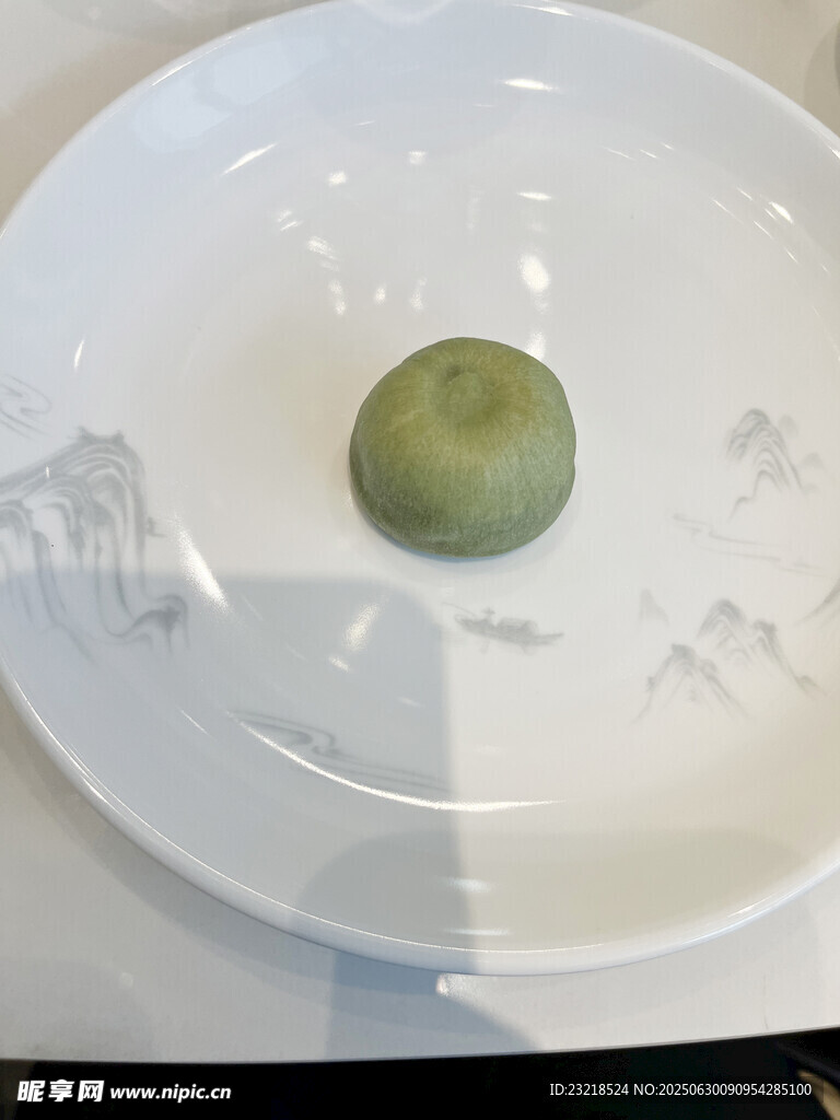 抹茶绿豆饼