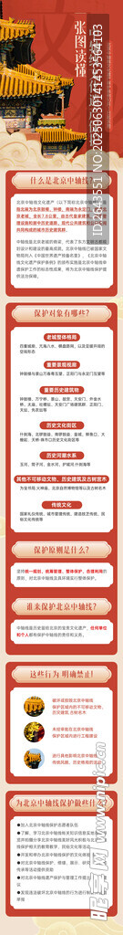 中轴线文化遗产保护宣传长图