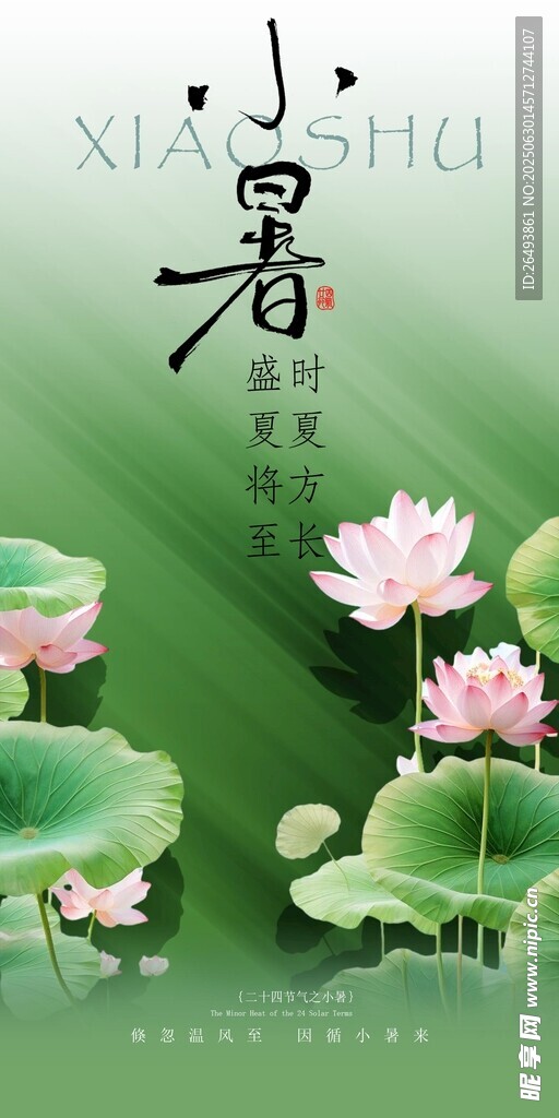 小暑海报
