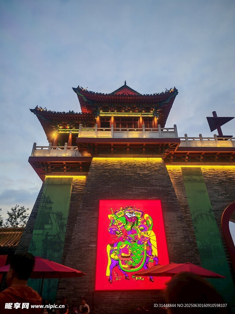 古建夜景