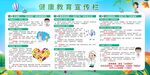 健康教育宣传栏展示