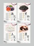 中药文化中国风展板