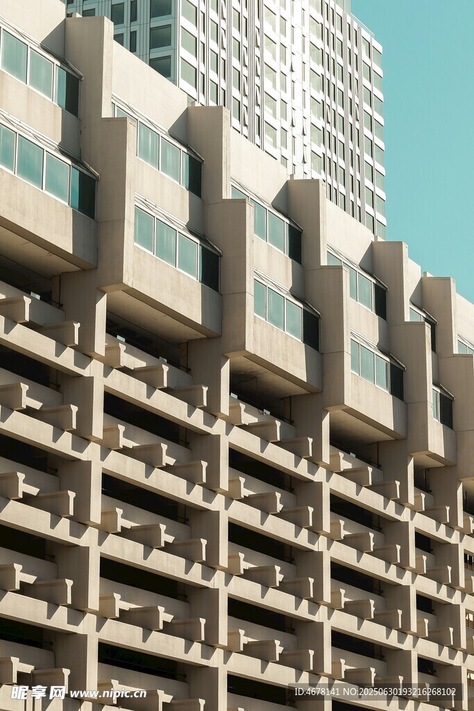 现代风格高层公寓建筑