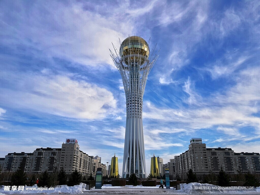 哈萨克斯坦阿斯塔纳地标建筑