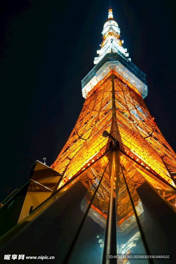 东京塔夜景璀璨