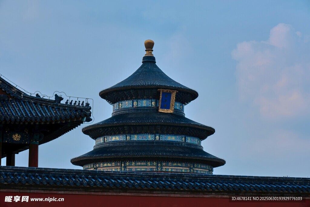 天坛古建筑一角