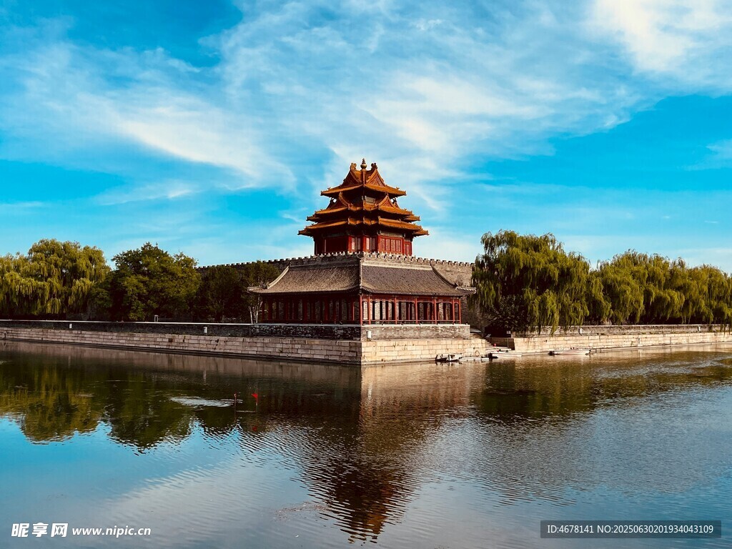 北京故宫角楼美景
