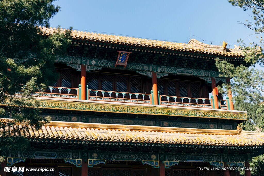 中式古建筑阁楼