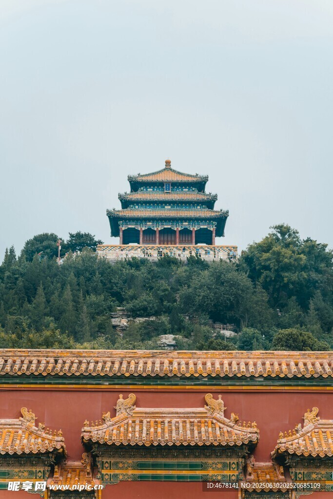 故宫远景古典建筑之美