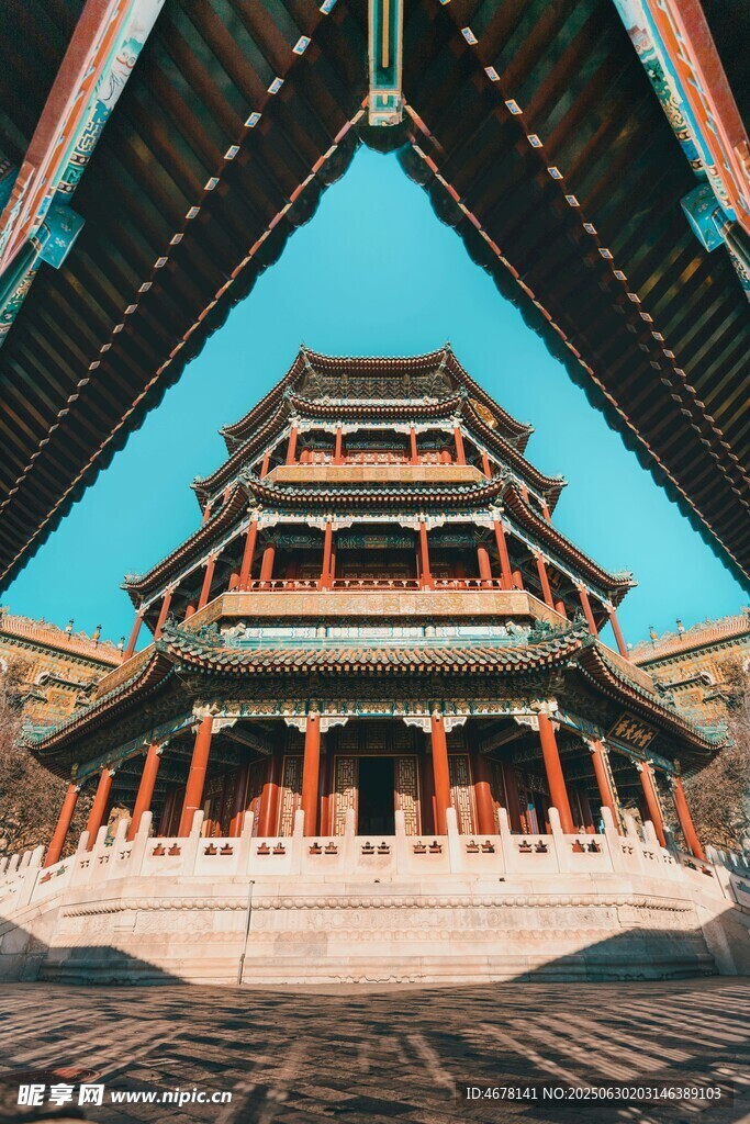 中式古建筑的独特视角