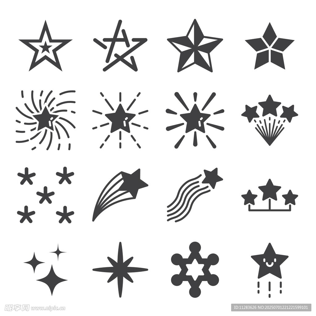 星星图案