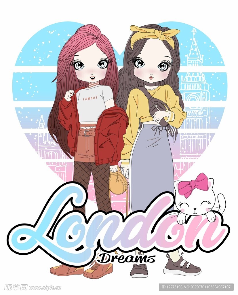 可爱动漫女孩Lemon形象