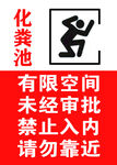 消防水池化粪池警示标识