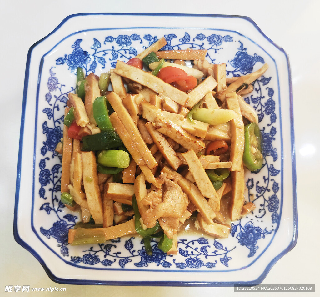 香干炒肉丝