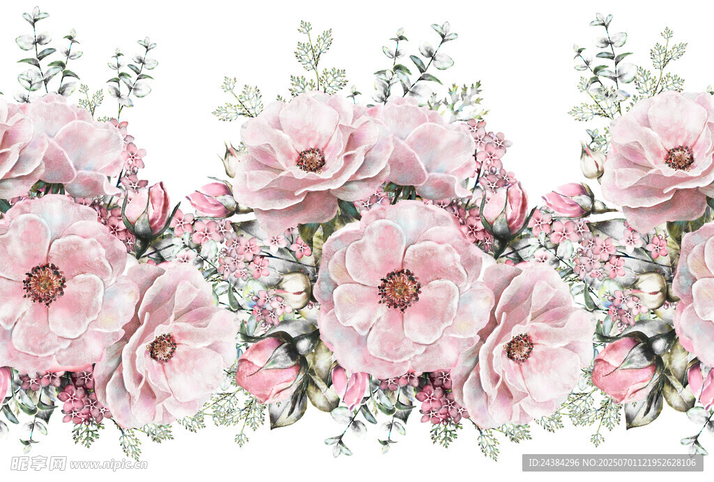 手绘花