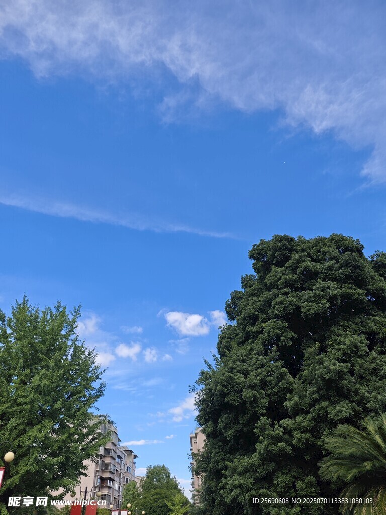风景 蓝天 白云 自然