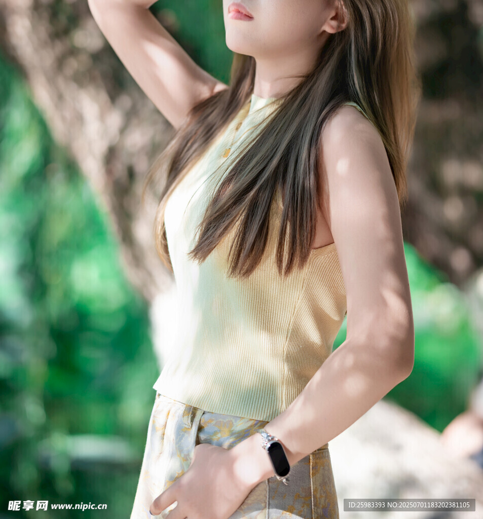 休闲的女孩