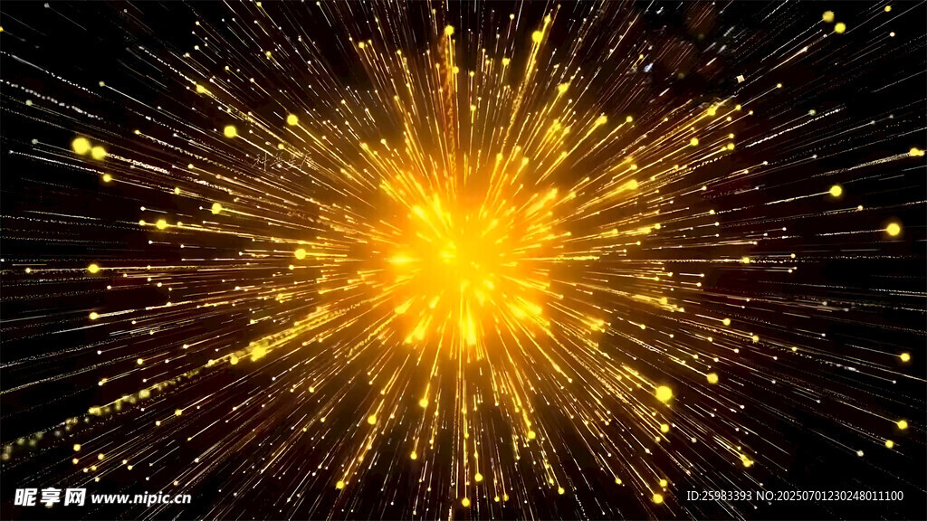 烟花绽放