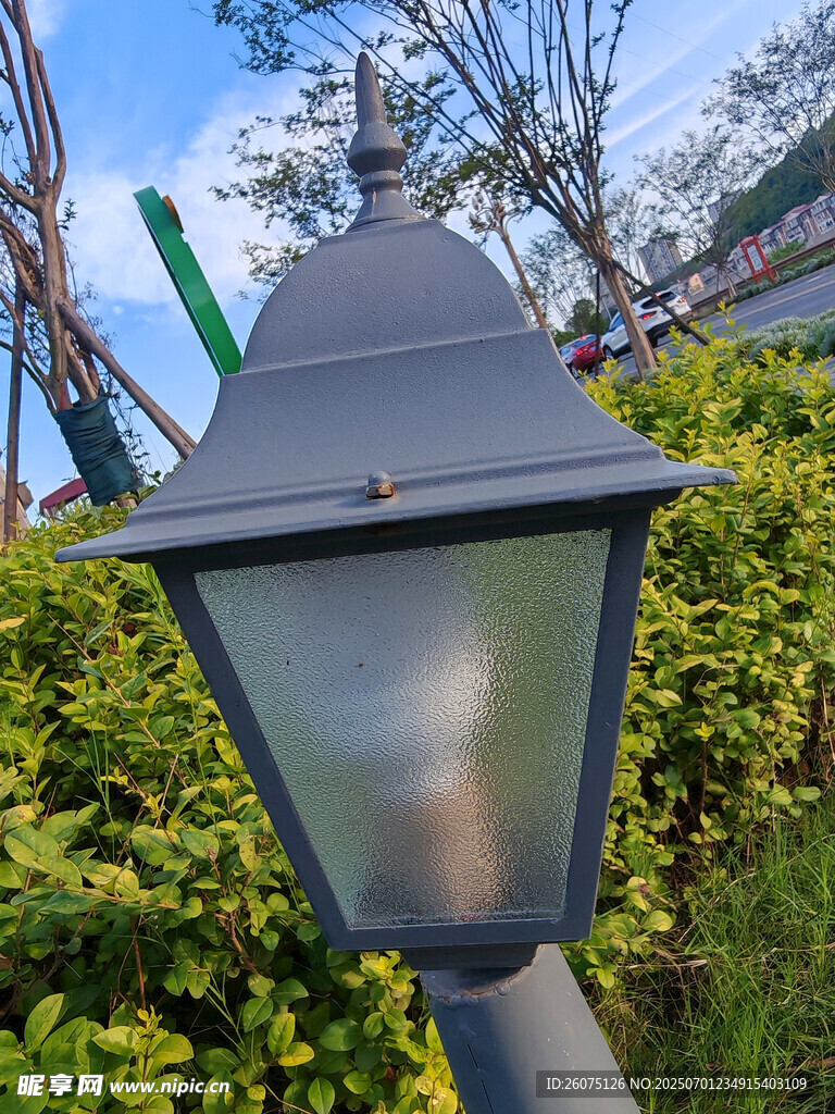 复古户外路灯