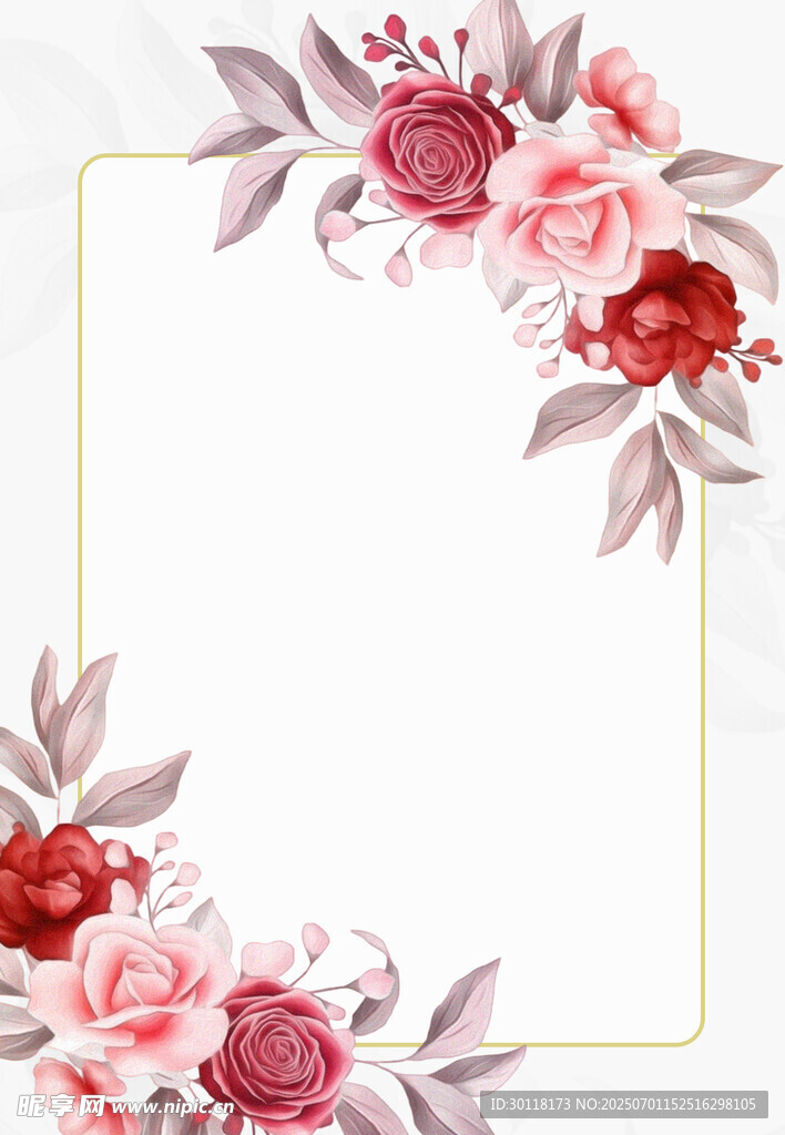 花卉展板