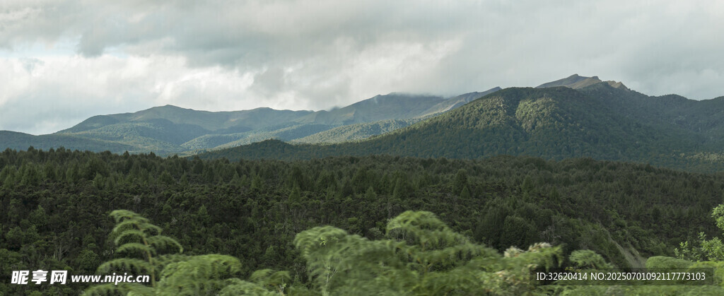 山林云雾景观