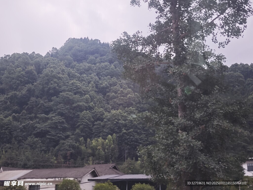 山林间的景致