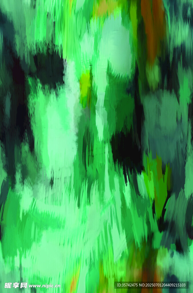 绿色扎染