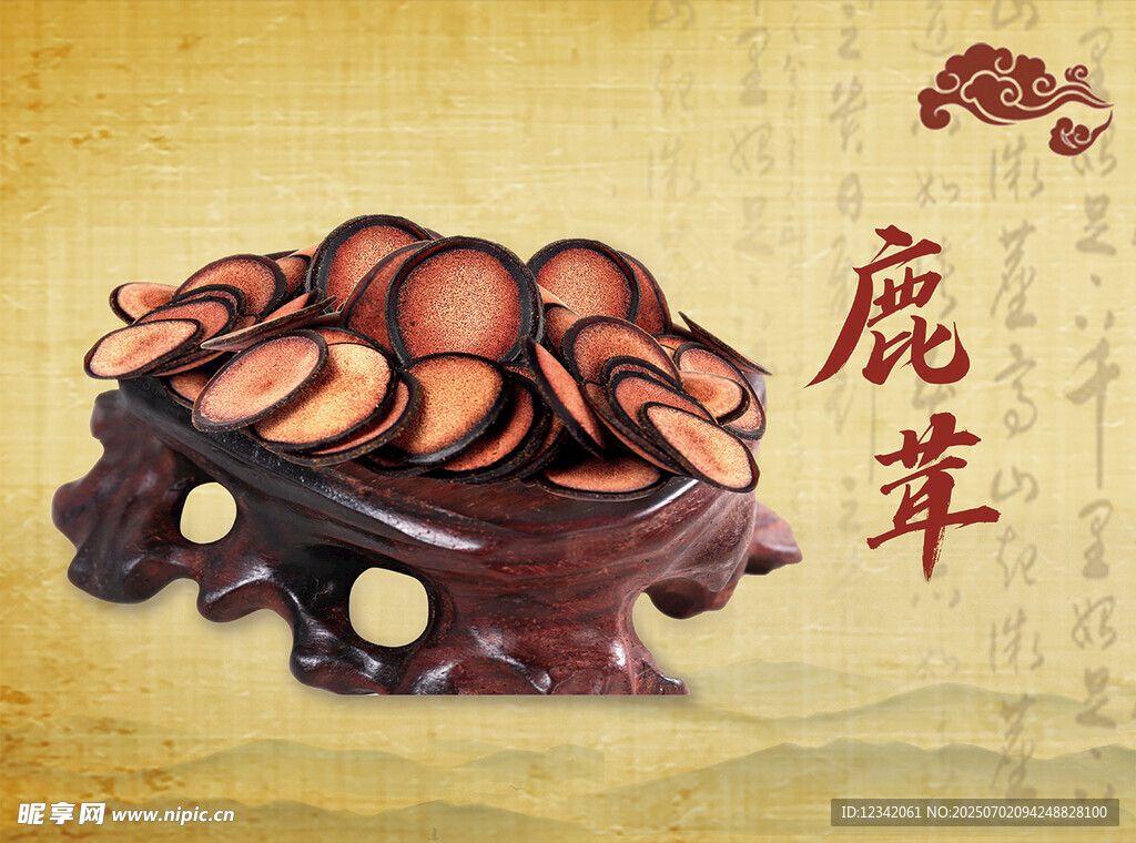 精美鹿茸摆件