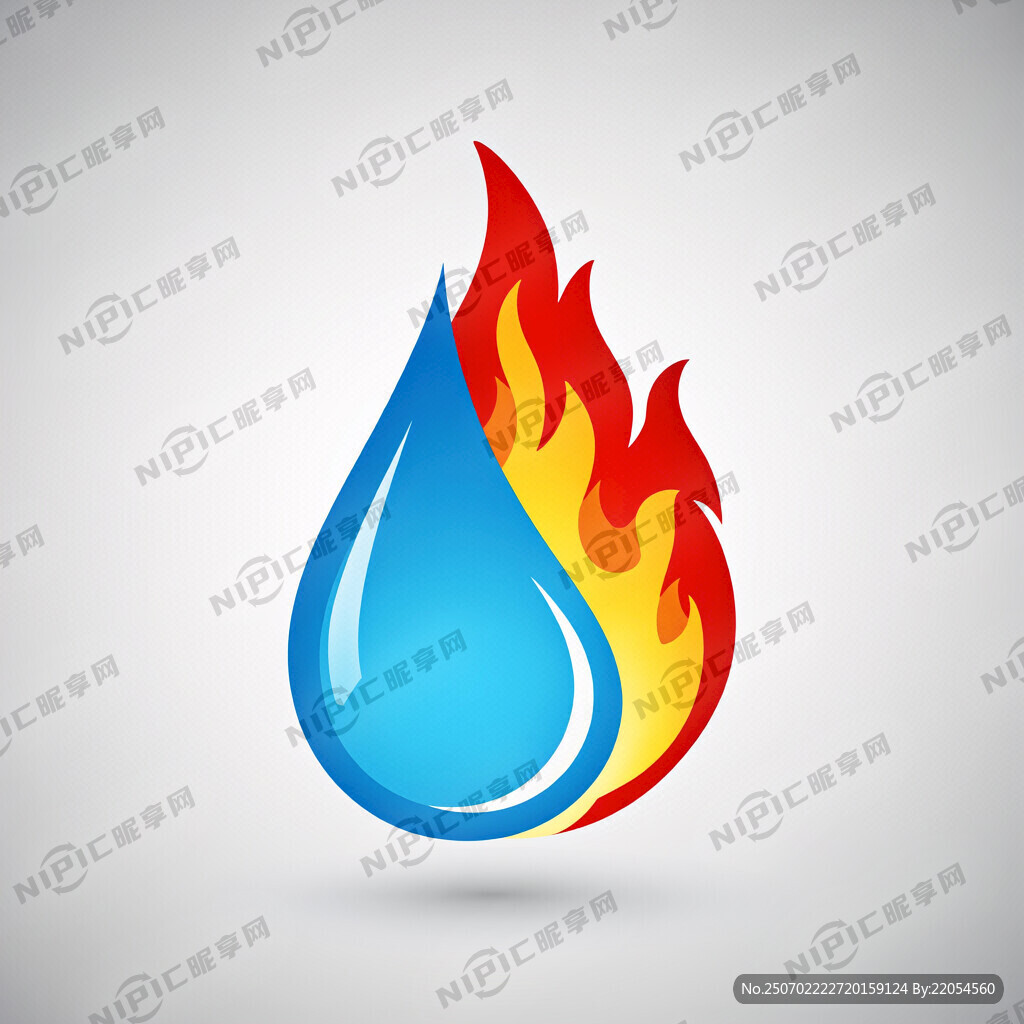 水火元素标志