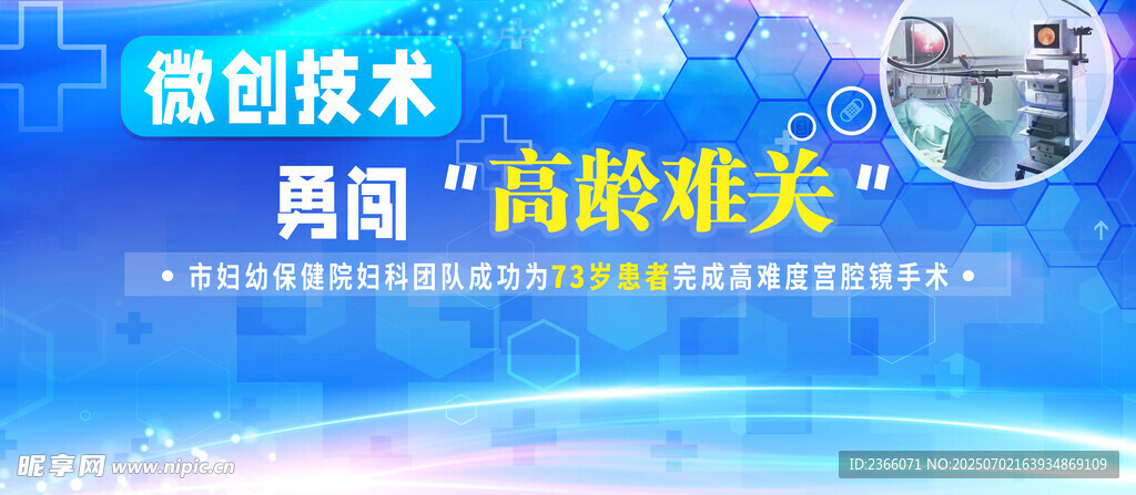 微创磁导航技术宣传海报