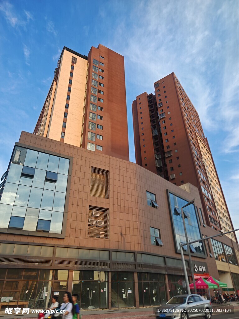 城市现代高楼建筑景观