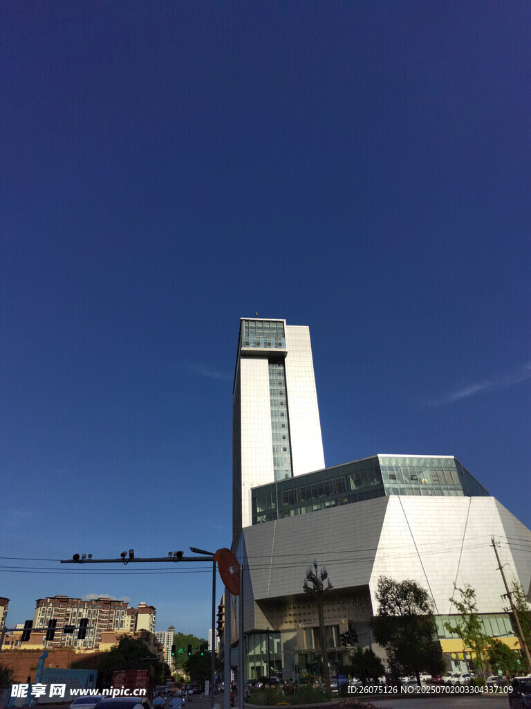 现代风格高楼建筑景观