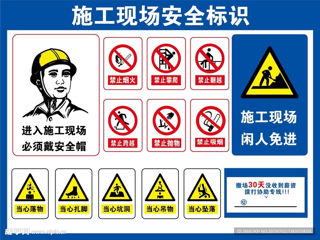 施工现场安全标识集合