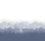 水墨风格山林朦胧景象