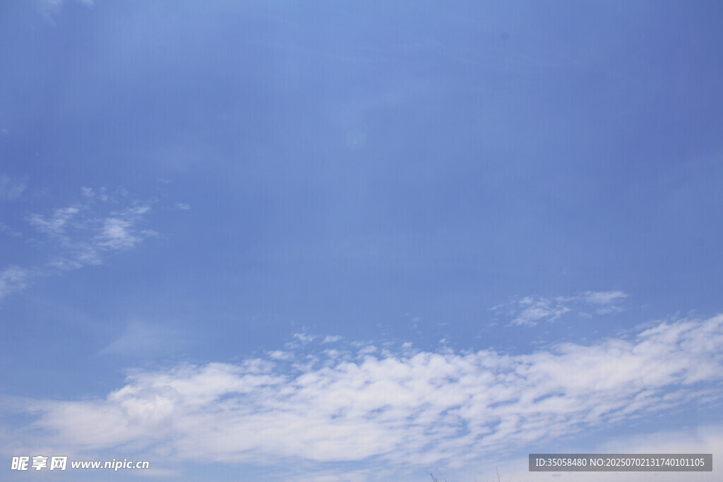 蓝天白云 
