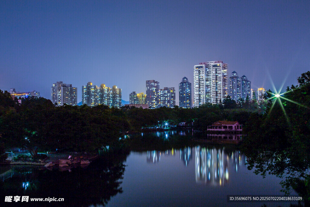 夜景 深圳城市