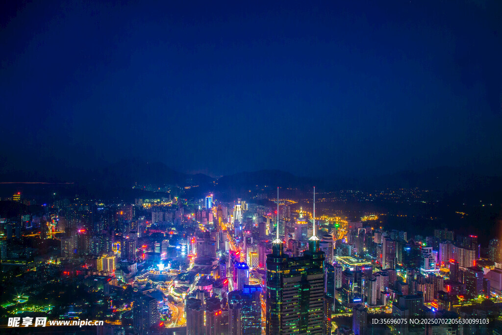 不夜城深圳地王