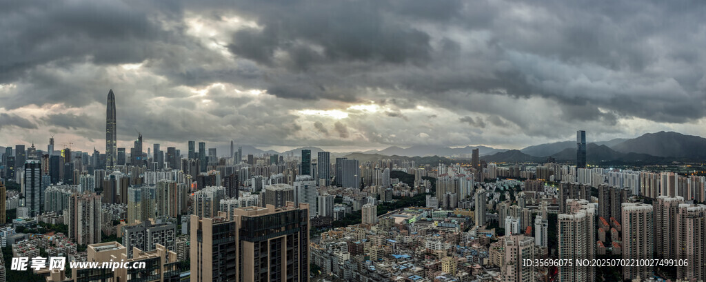 深圳城市全景图