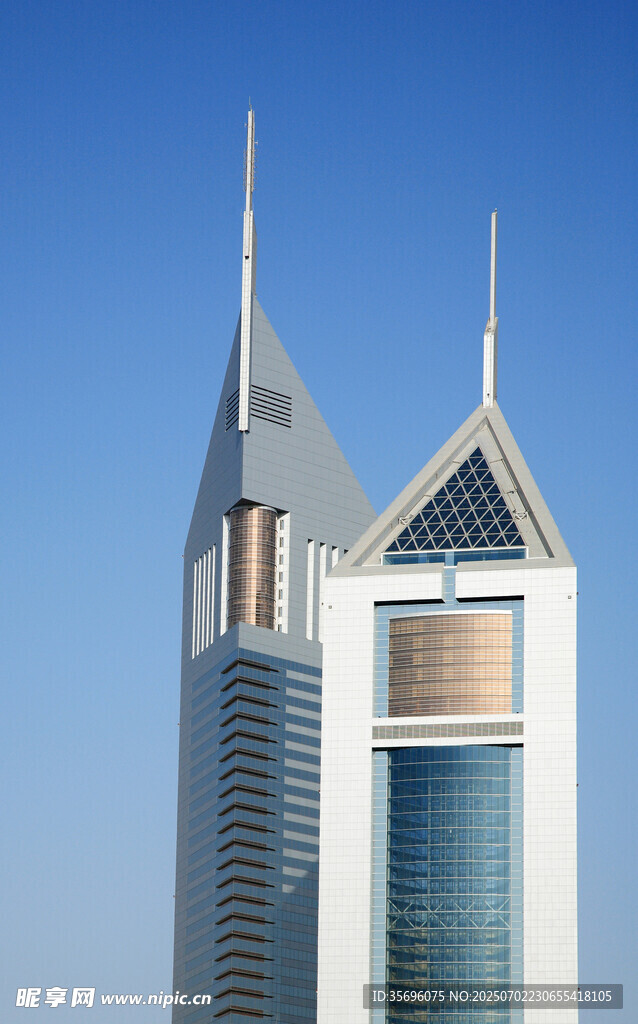迪拜摩天大楼建筑景观