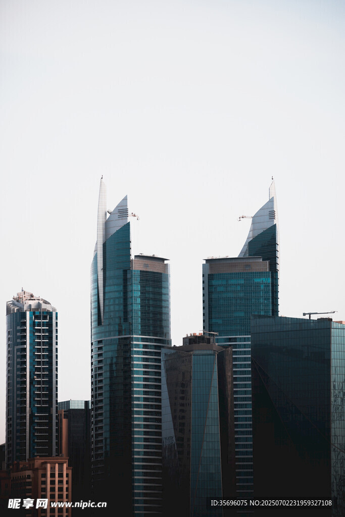 现代都市高楼景观