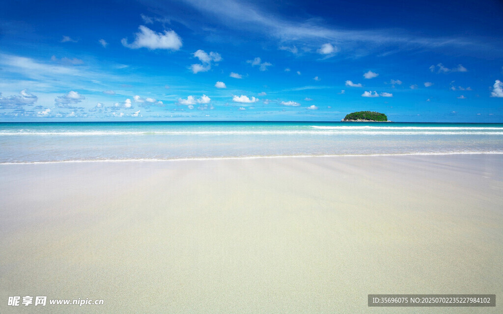 梦幻海岛沙滩美景